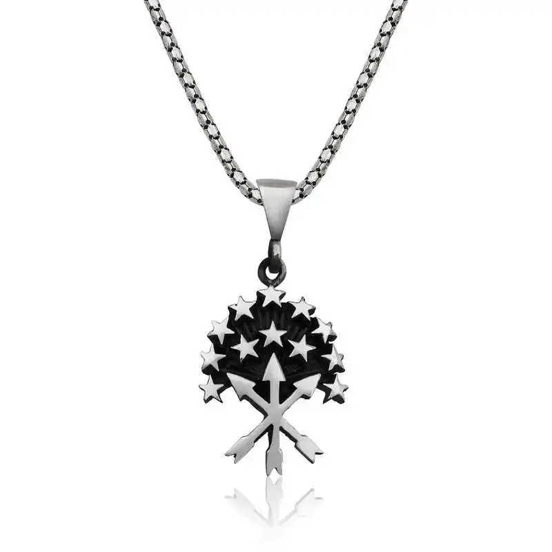 

Silver Circassian Necklace