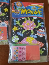 Pegatinas de espuma EVA DIY para niños, Mosaicos, puzle, juguetes de dibujo de animales de dibujos animados, tráfico, artes y manualidades educativas tempranas