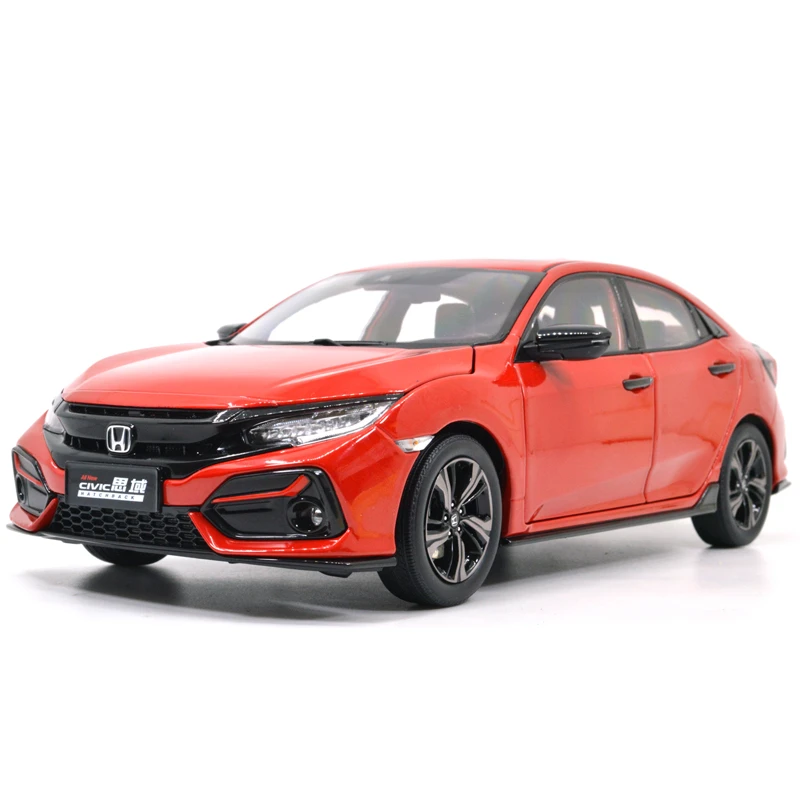 1 18 Scale Honda Civic 2 Turbo Red Static Simulation Miniature Diecast Alloy Model Car Gifts Collections Diecasts Toy Vehicles Aliexpress