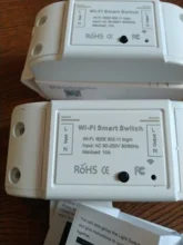 2 Pieces DIY WiFi Smart Light Switch Universal Breaker Timer Wireless Remote Control