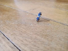 Pendientes de lujo para mujer, de zafiro azul Natural, Plata de Ley 925, aretes de boda para mujer, aretes de tuerca de flor cuadrados Vintage