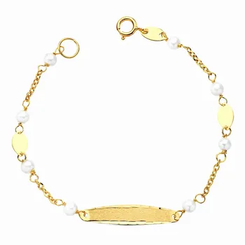 

Slave 18k gold 15cm. Pearls 3.5cm. Closure reasa girl-Customizable-RECORDING INCLUDED IN THE PRICE
