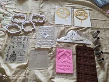 Gumpaste Mold Decorating-Tools-Set Fondant-Cutter Crown Chocolate Plastic 2pcs