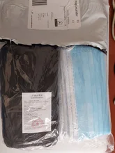 Mascarilla facial desechable de 3 capas, máscara protectora transpirable, anticontaminación, 10-200 Uds.