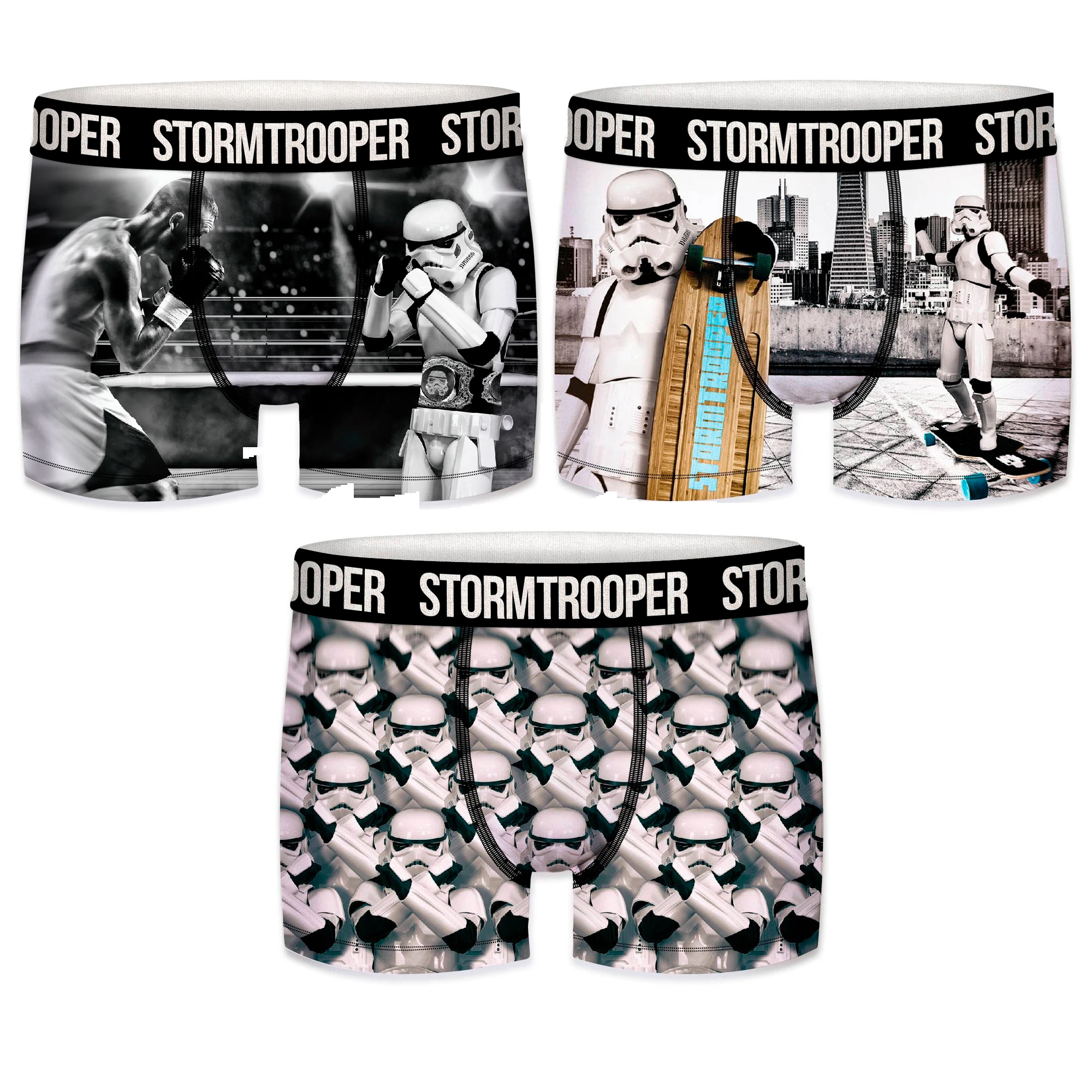 onderwerpen blouse Kruis aan Heren Boxer Shorts Star Wars Stormtrooper Kinderen Gedrukt In Verschillende  Kleuren Gemaakt Van Microfiber In Pack Of Individuele|Boxershorts| -  AliExpress