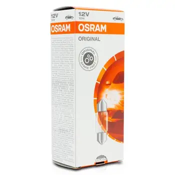 

6438-Osram lamp C10W 31X10,5 12V 10W case 10 PCs