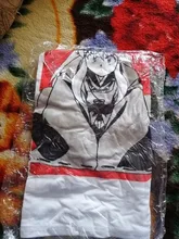 Inuyasha-Camiseta blanca vintage tumblr para mujer, top informal de verano, camiseta de talla grande