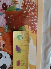 Rompecabezas de madera de 24 rebanadas para niños y adultos, juguetes educativos de madera para aprendizaje, juegos educativos de ensamblaje ambiental