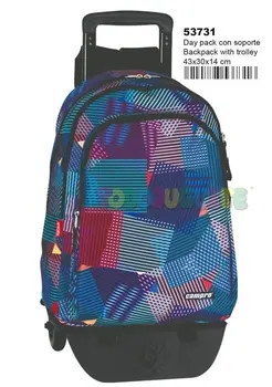 

Backpack Trolley With Adaptive Hidden 43x30x14 cms.