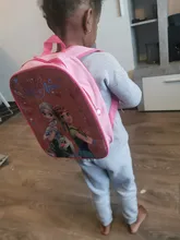Disney 3 unids/set niños de dibujos animados de las niñas Elsa princesa mochilas lindo niños mochilas de los niños de la escuela bolsa