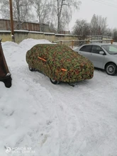 Kayme cubierta para coche portadas de coche de camuflaje al aire libre de protección solar a prueba de agua reflector polvo lluvia nieve protectora suv sedán completo
