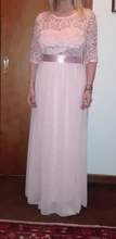 Chiffon-Gown Longo-Robe Princess-Dress Lace Half-Sleeve Party Elegant Plus-Size Womens