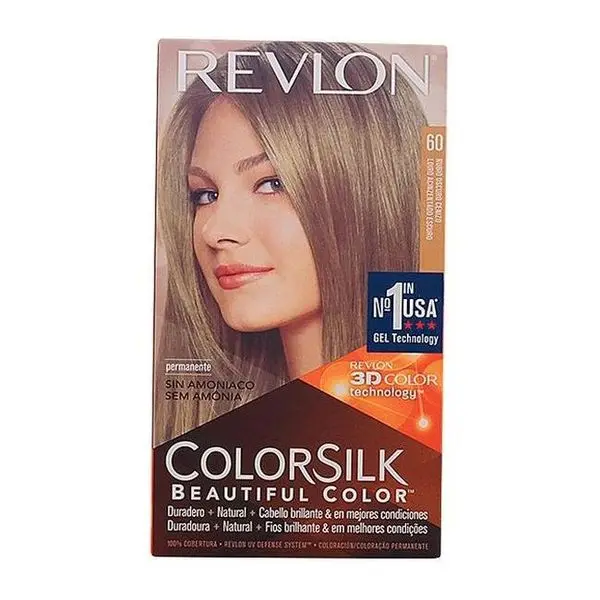 Краситель без аммиака Colorsilk Revlon Темный пепельный блонд| |