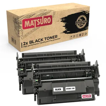 

Original Matsuro | Compatible replacement toner cartridge for HP CF226X 26X