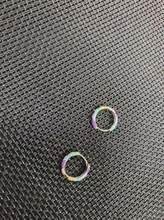 SILVERHOO-pendientes de aro de plata 925 para mujer, aretes de arcoíris en forma redonda, joyería fina, regalos de San Valentín 2021