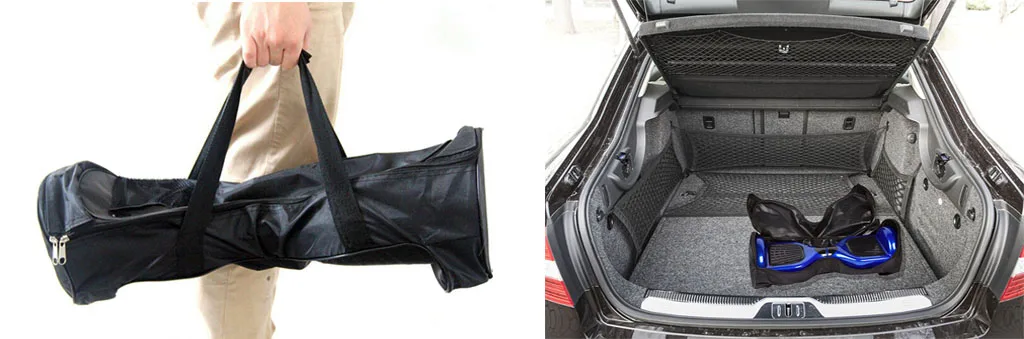 Гироскутер CARCAM 10.5 White lighting - удобно брать с собой