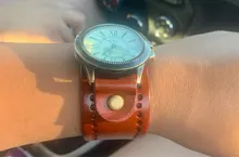 CCQ Brand Men Women Vintage Cow Leather Bracelet Wristwatches Casual Luxury Male Female Quartz Watch Relogio Masculino Relojes