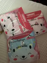 Los niños KN95 de Panda máscara chico niño FFP2 rímel rostro respirador de filtro reutilizable máscara FPP2 FPP3 FFP3