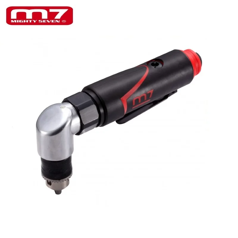 Drill pneumatic corner 10 mm, 1900 rev / min MIGHTY SEVEN QE-634 pneumatic tool drilling countersinking and reaming holes