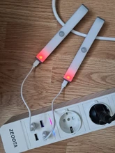 Cabinet-Lamp Wardrobe Closet Step-Lighting Motion-Sensor Bedroom Kitchen Rechargeable