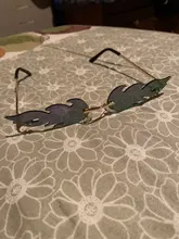 FORAUTO-Gafas de sol sin montura con llama de fuego, lentes para conducción, tendencia estrecha, estilo de calle, protección UV 400, a la moda
