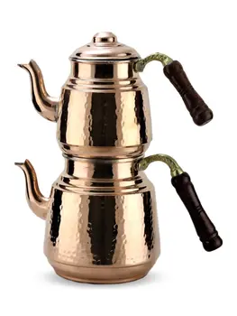 

Classic Tattoo Copper Teapot