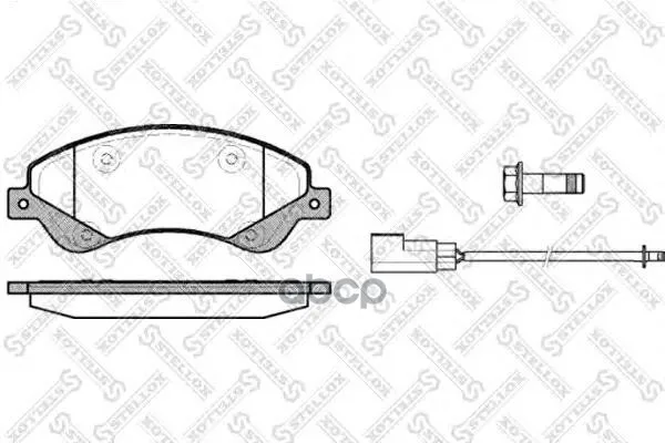 1262 002-Sx_=1251 02 [1433954]!Колодки Дисковые П Ford Transit/