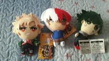 Figuras de acción de My Hero Academia Izuku Midoriya, Katsuki, Bakugou, Shouto, Todoroki, muñecos de peluche, regalo, 15CM