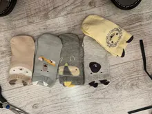 YWHUANSEN-Calcetines de malla de verano para recién nacidos, bonitos calcetines de dibujos animados para niñas, calcetines finos de algodón suave para niños, 5 par/lote