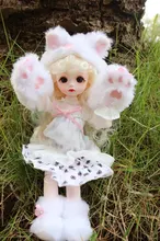 Muñeca de Hada de los sueños 1/6, maquillaje bonito, 28cm, muñecas articuladas con bolas, incluyendo ropa, zapatos, Estilo Princesa, muñecas bricolaje juguete BJD, regalos para niñas