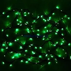 

Garland Strand Street for decoration 80 m, 32V, cord Green, 1000 led, green, constant light