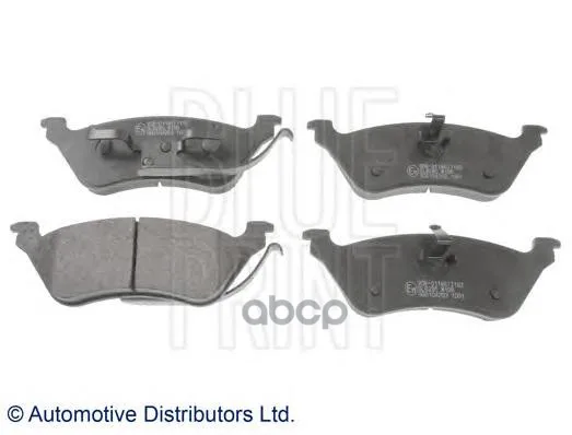 Колодки Тормозные Chrysler Voyager/Dodge Caravan 95-/Jeep Cherokee 01- Задние Blue Print Ada104203 Blue Print арт. ADA104203