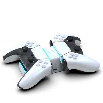 

Handle Controller USB Charger Dual Charging Dock Stand Station Cradle Holder for PS5 Gaming Console Gamepad Accessories