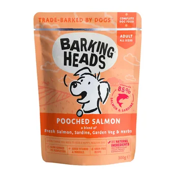 

Barking Heads Spider D/dogs with salmon/sardines pooched salmon 0,3 kg x 6 PCs