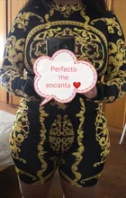 Mono Sexy con cuello de tortuga para mujer, traje delgado de manga larga, pantalones cortos de motorista de una pieza, estampado Vintage, 2020