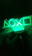 Night-Lamp Setup-Lighting-Decor Console Controller Desk Ps-Icons-Light Table-Game Visual-Led
