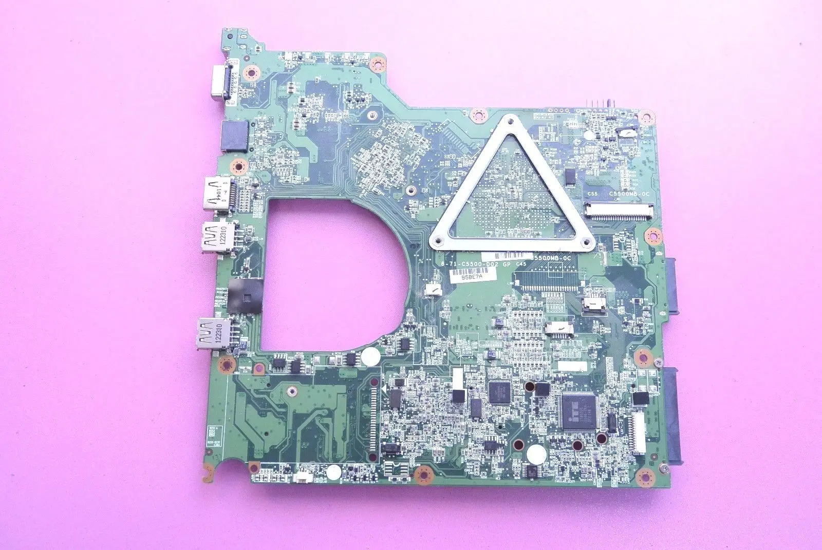 Clevo Style-Note C5500Q C5501Q 15.6&quot Motherboard нерабочая Материнская плата на запчасти |