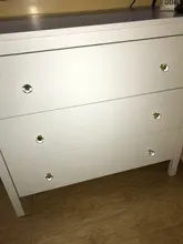 Wardrobe Handles Hardware Drawer Pull Cupboard Glass-Knobs Cabinet-Door Crystal Diamond-Shape