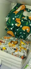 Wizinfant-pañal de Bolsillo grande XL para bebé de 2 años y más, tela de ante interior, tamaño ajustable, se adapta a la cintura, 36-58cm