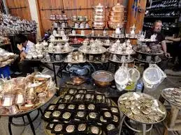 7 canak- Anatolian Ottoman Turkish Arabic Copper Egg Pan Frier Pot Frying Pan Cookware Kitchen Cooker Pan Cooking Pan Pot Authentic Handmade %100 Copper Coffee Pot Coffee Pot Teapot Coffea Cups Tray Mug Cup