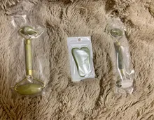 Cara Natural masajeador Guasha Jade rodillo raspador de herramientas de cuidado para la piel Facial de masaje Microniddle limpiador Facial cuidado de la piel