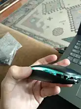 Ratón inalámbrico recargable con retroiluminación colorida, accesorios para el hogar/oficina/juegos