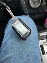 Funda de llavero NFLH A93 TPUKeyCase para Starline A93 A63 A39 A36 A96 A66, cubierta de llavero ECO bidireccional, sistema de alarma para coche, mando a distancia LCD