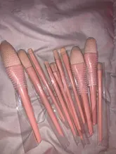 Eyeshadow Blending-Brush-Set Foundation-Powder Blush Eyebrow-Kabuki Natural-Hair Professional