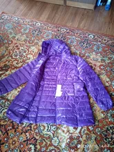 NewBang-Chaqueta de plumón largo con capucha para mujer, chaqueta ultraligera de invierno, abrigos de talla grande, 7XL, 8XL