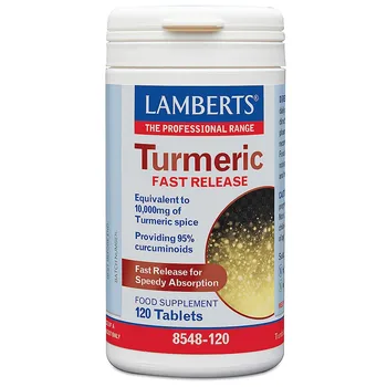 

TURMERIC FAST RELEASE (CURCUMA FAST LIB) 120TAB LAMBERTS