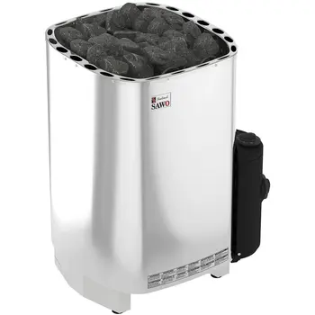 

Electric oven Sawo Savonia sav-90nb-z (9 kW, built-in remote control, inside galvanized, outside stainless steel)