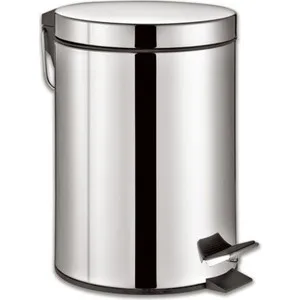 

Bucket-container for garbage (URN) with a pedal of lime classic 5L mirror, stainless steel 232260