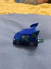 Disney Pixar Cars 2 Grem profesor Z millas Andy Acer Wingo Jerome impulso 1:55 fundición de aleación de Metal modelo de juguete regalo para el coche para niños