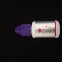 Genielash-pegamento para pestañas, secado rápido, para extensión de pestañas, de 6 a 7w, larga duración, baja irritación, negro, 0,5-1s